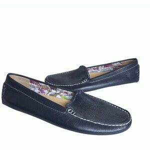 Jack Rogers Taylor Slip On Loafer Womens Size 8 Navy Blue